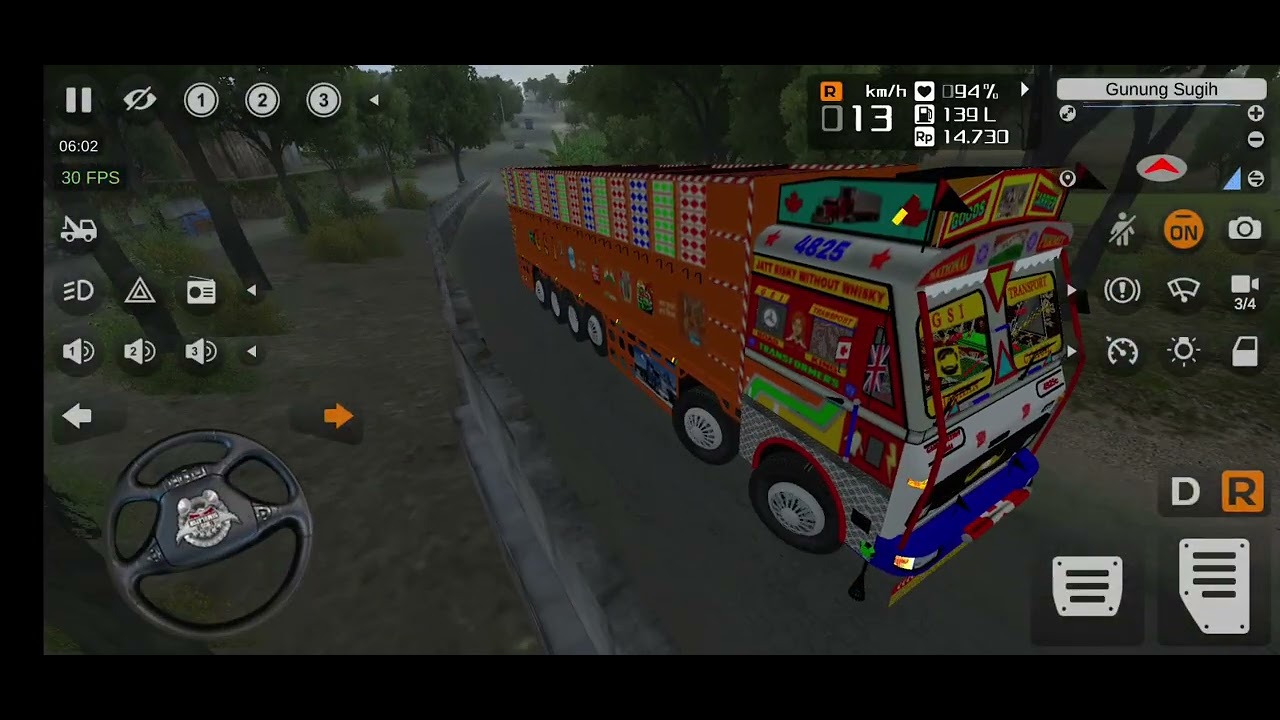  TATA track zabarda  क्वालिटी #game #bussimulator #games 
