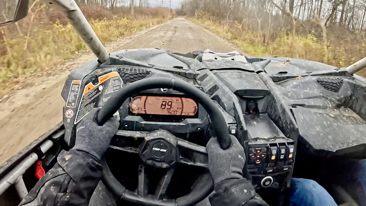 Can-Am Maverick X3 X RS Turbo RR 2023 года с Smart Shox (обзор внедорожного мотоцикла от первого ...