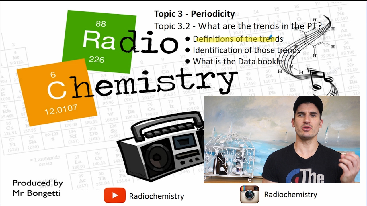 Topic 3.2 - What are the trends in the periodic table?