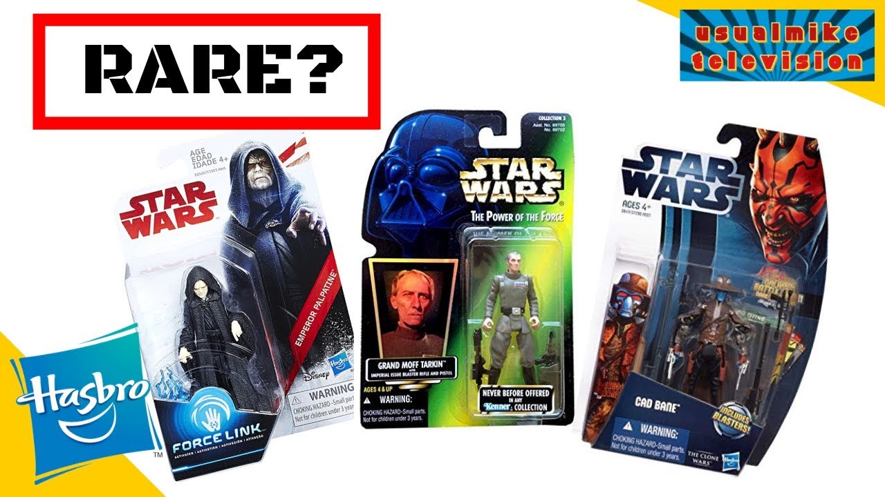 RAREST STAR WARS 375 INCH ACTION FIGURES OF THE MODERN ERA FROM HASBRO
