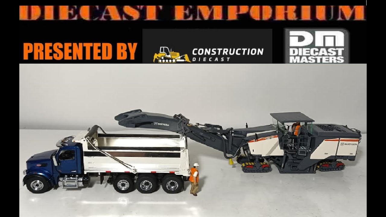 1:50 Scale NZG Wirtgen W 210 Fi Cold Milling Machine Unboxing & Review