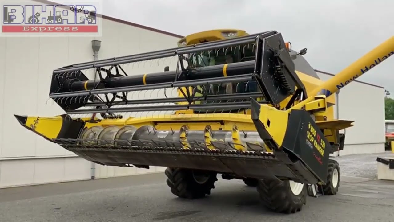🚜 New Holland TC5070 kombájn eladó készletről!