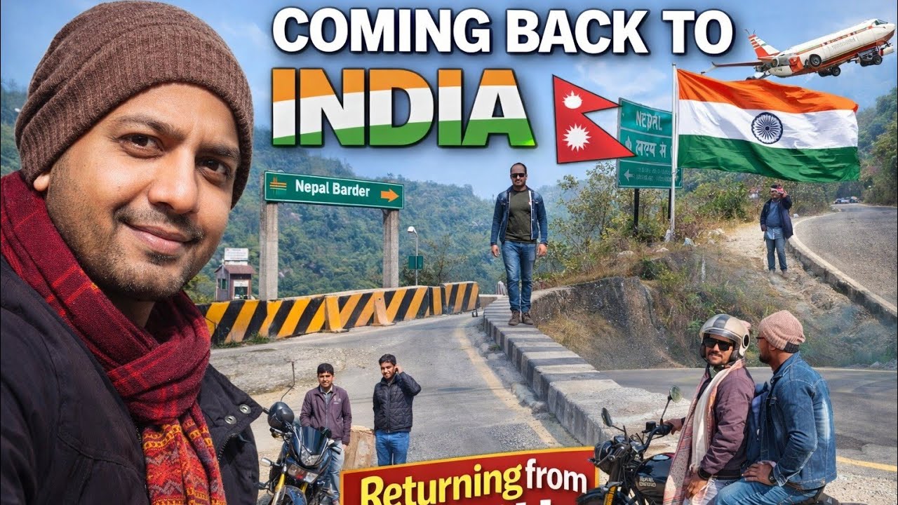 Coming back to India from nepal #viral #trending #youtube #vlog #vlogger 
