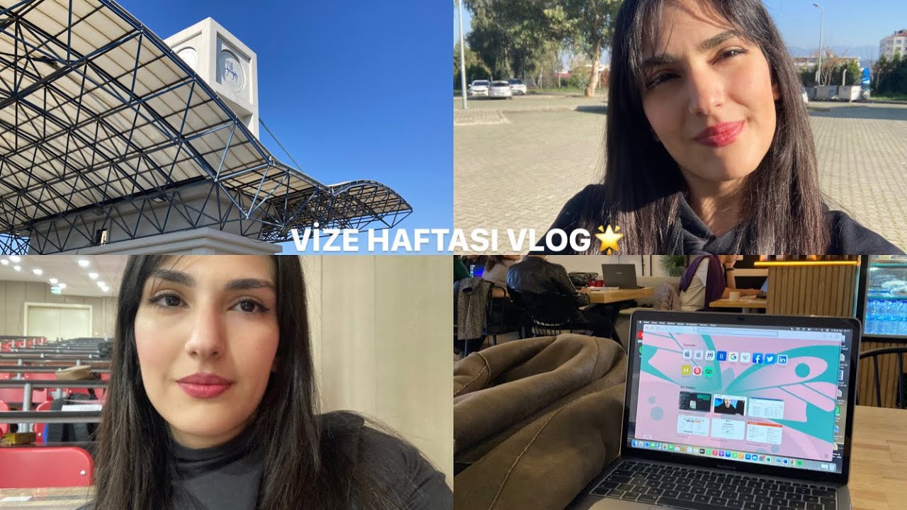 DOKUZ EYLÜL HUKUK FAKÜLTESİNDE VİZE HAFTASI VLOG - FAKÜLTE TURU - Yılbaşında kütüphanede sabahladık