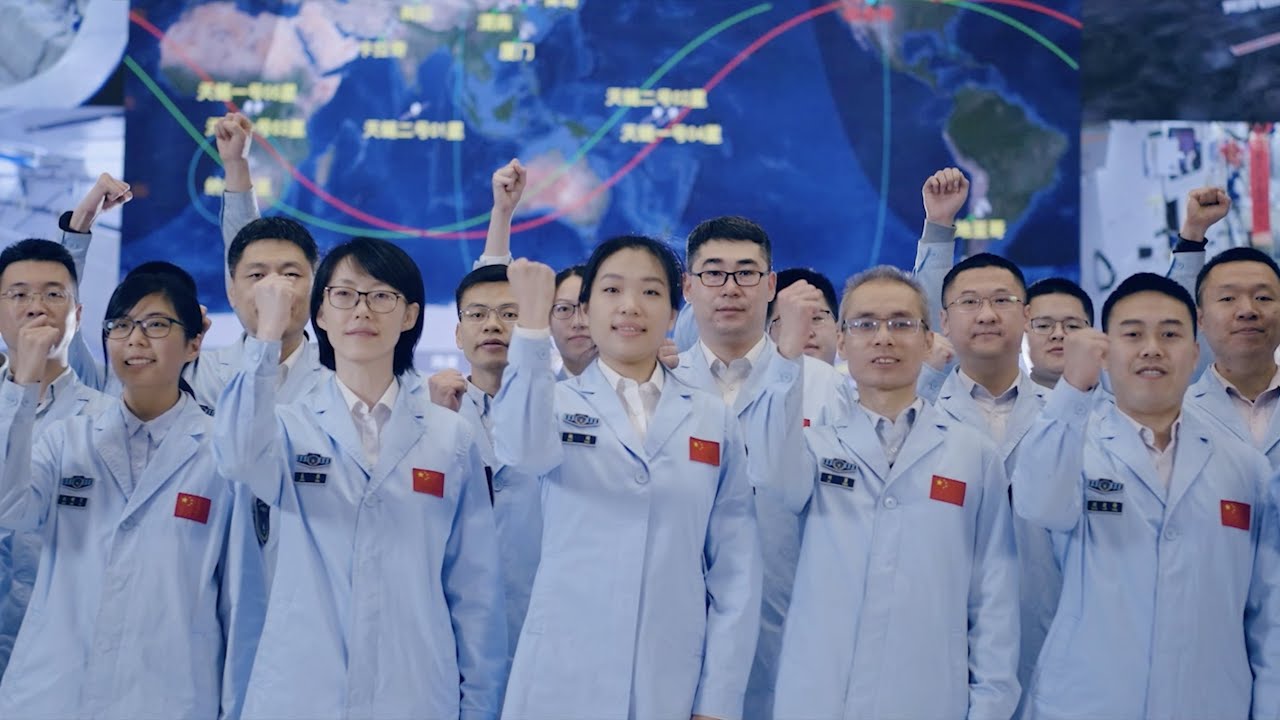 Working at Beijing Aerospace Control Center