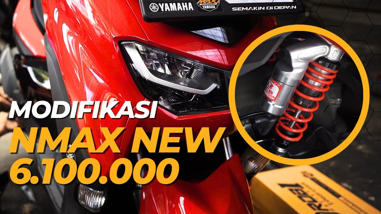 Modifikasi Nmax New Dengan 6.100.000 dapet apa aja???