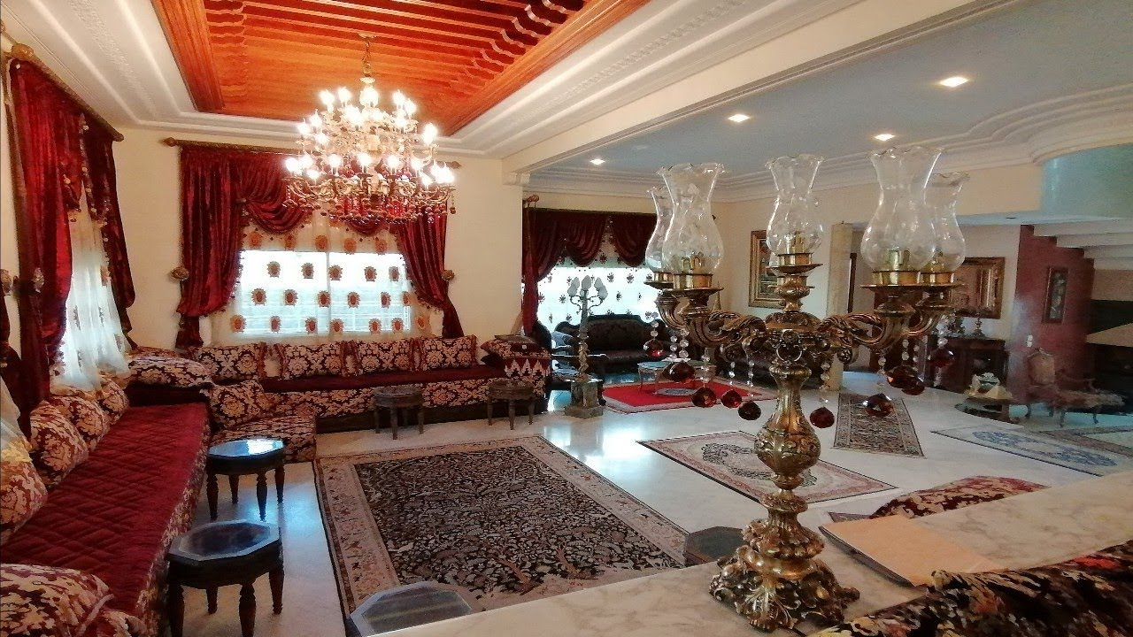 فيلا 🏡 فخمة بأثاث وديكور فاخر 😍  ديال  🎪 ألف ليلة وليلة ؟ villa de prestige