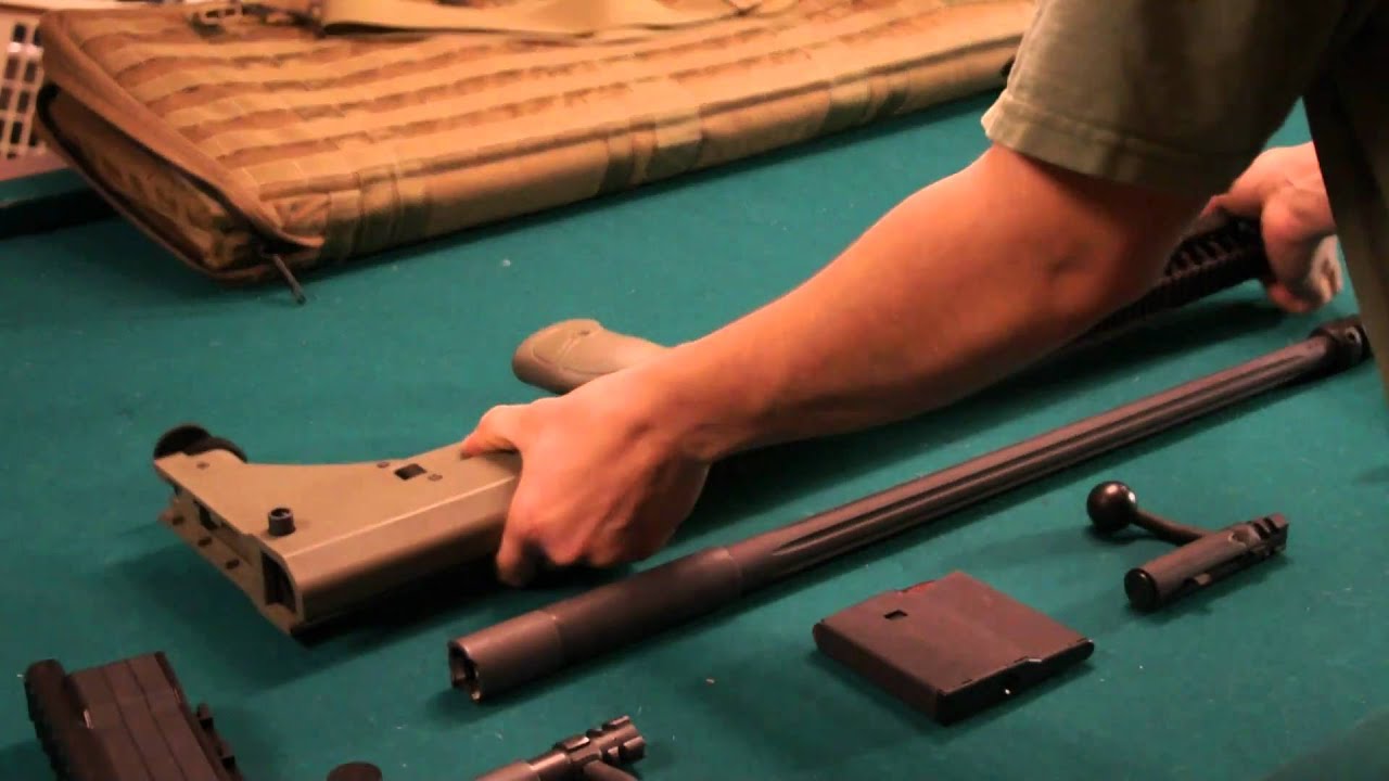 Desert Tactical Arms - Stealth Recon Scout. {308 Winchester to .338 Lapua Barrel change}