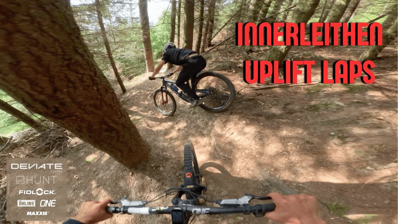 Lapping the Innerleithen Uplift With Mael and Trying Different GoPro Settings 👌