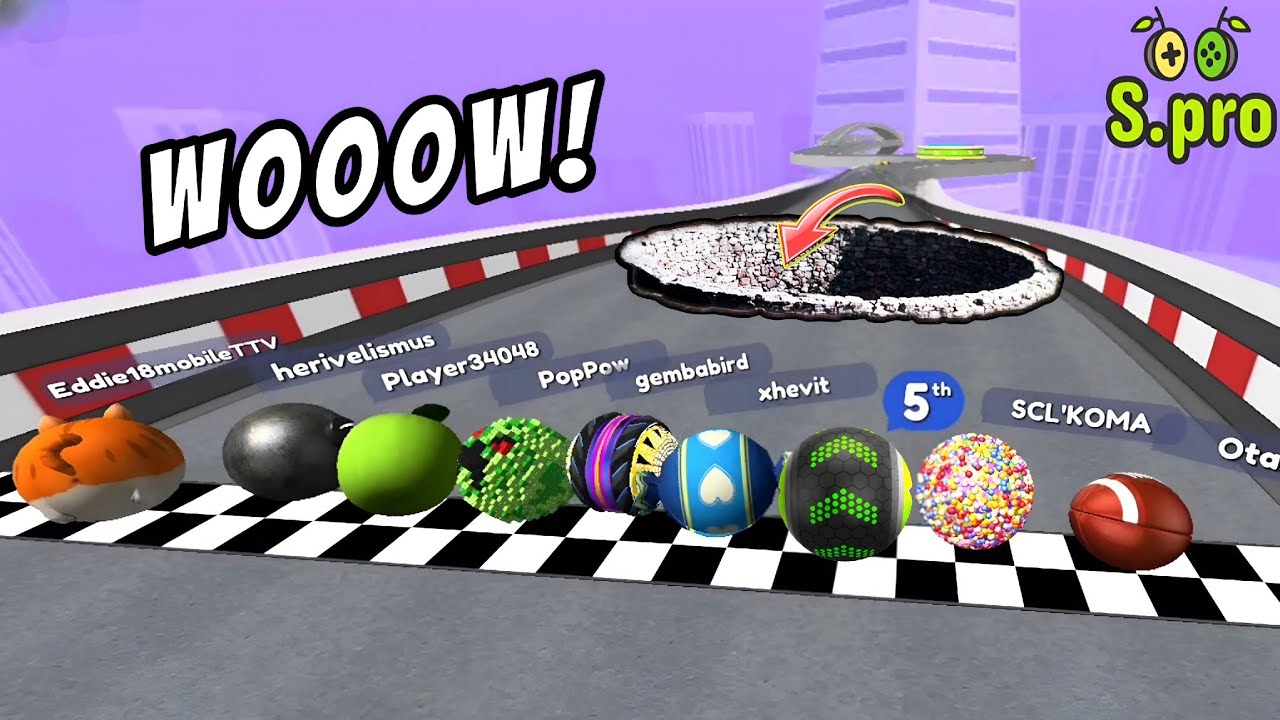 Going Balls - Speedrun Epic Race 537 ᯓ⚽︎ #goingballs #gameplay #marblesrace