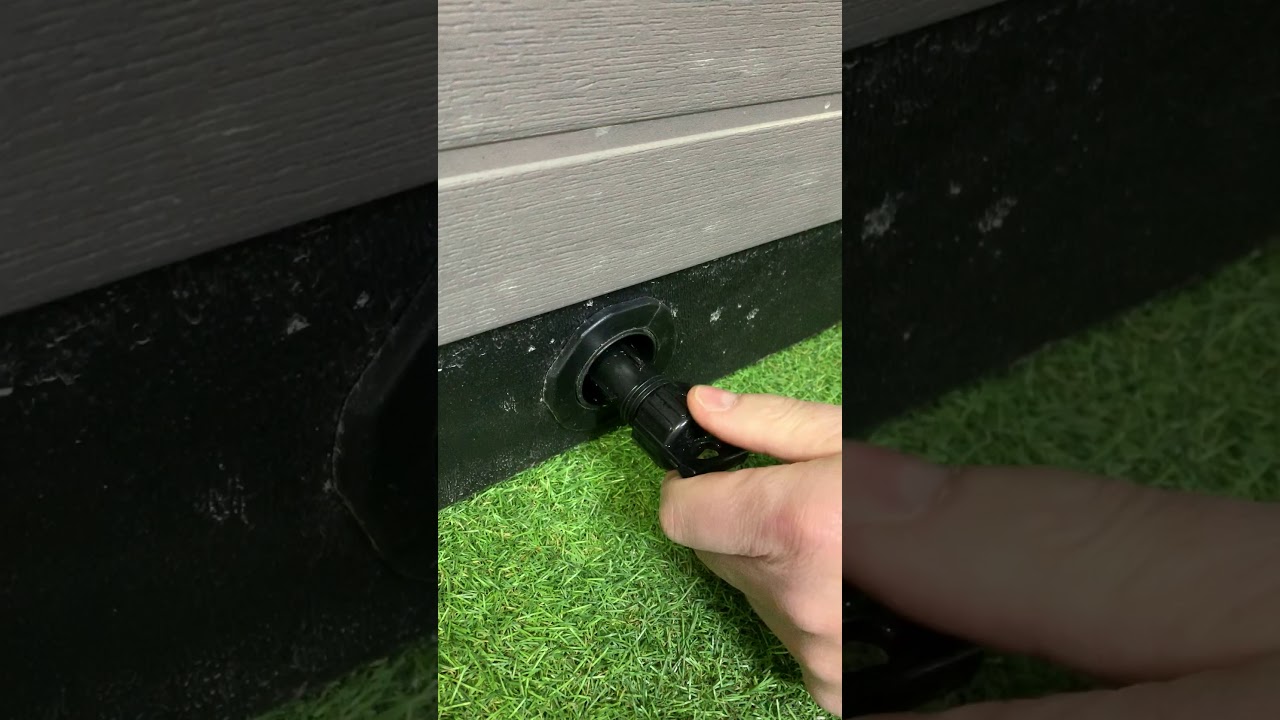 Platinum Spas Drain Valve Operation