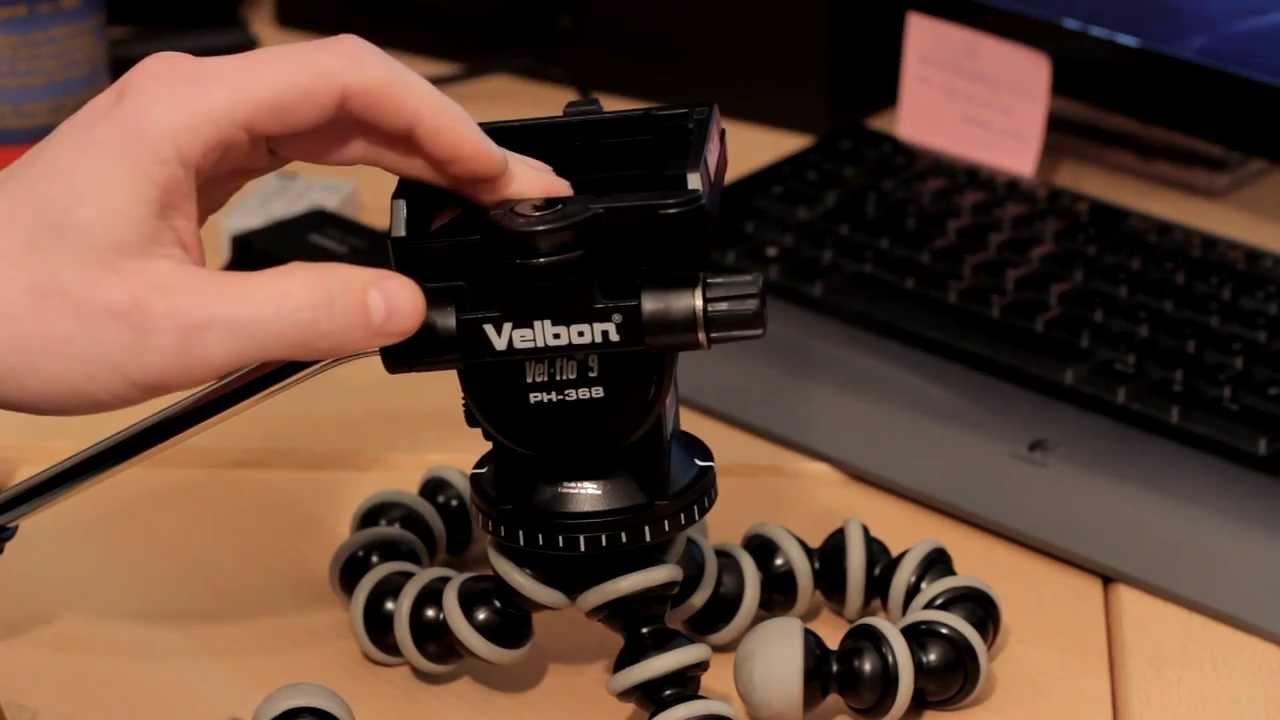 Velbon Fluid-Videokopf PH-368