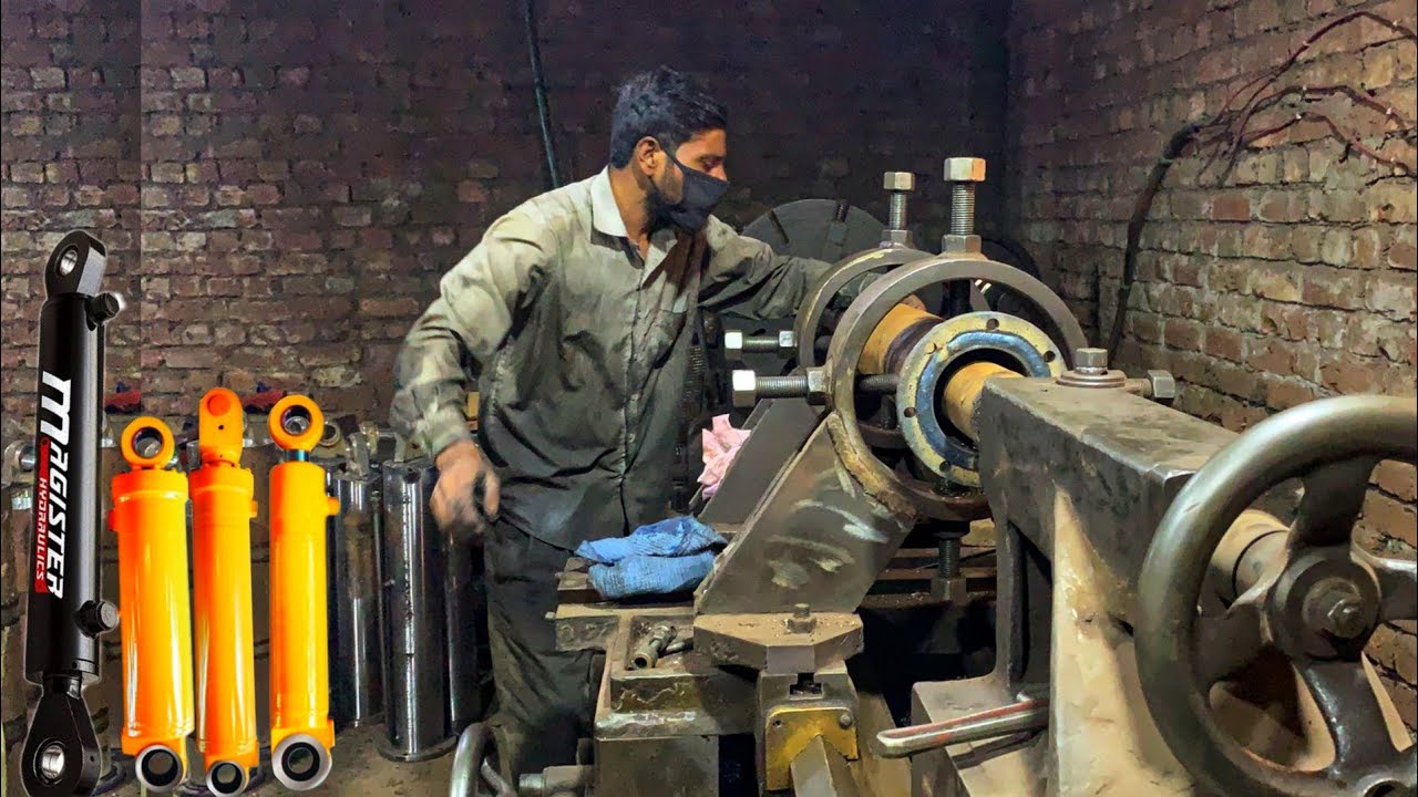How Hydraulic Jack Are Made || Production Process of Heavy Duty Tractor Trailer Hydraulic Jack