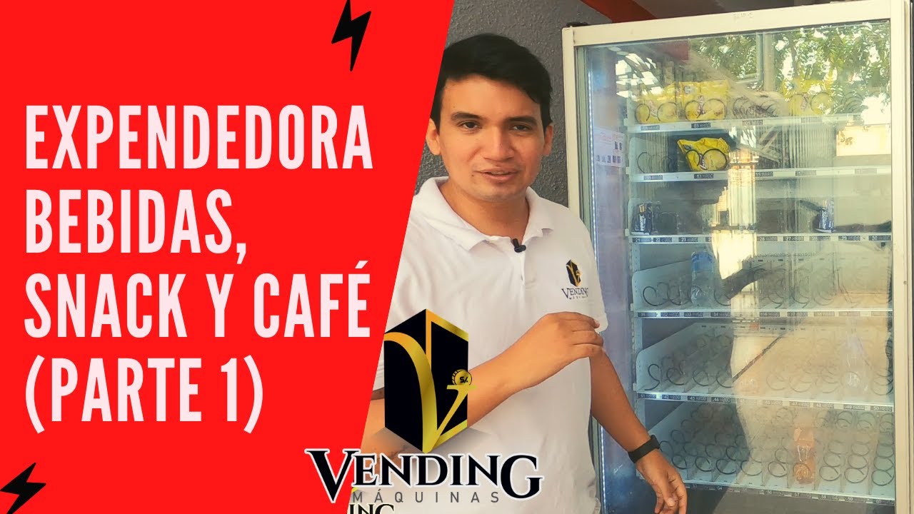Capacitacion expendedora snack bebidas y cafe (parte 1) | VENDING 2021