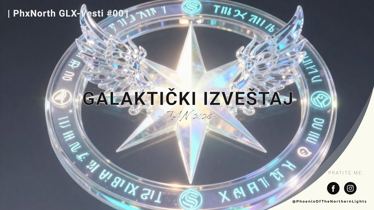 Galaktički Izve&scaron;taj &middot; JAN 2026 | PhxNorth GLX-Vesti #001