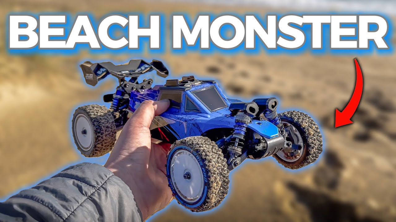 JIUSI RC Beach Bashing - 5 машинок рассекают по дюнам