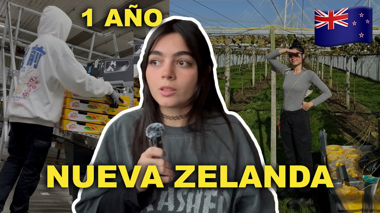 todos los trabajos que hice en 1 año en Nueva Zelanda