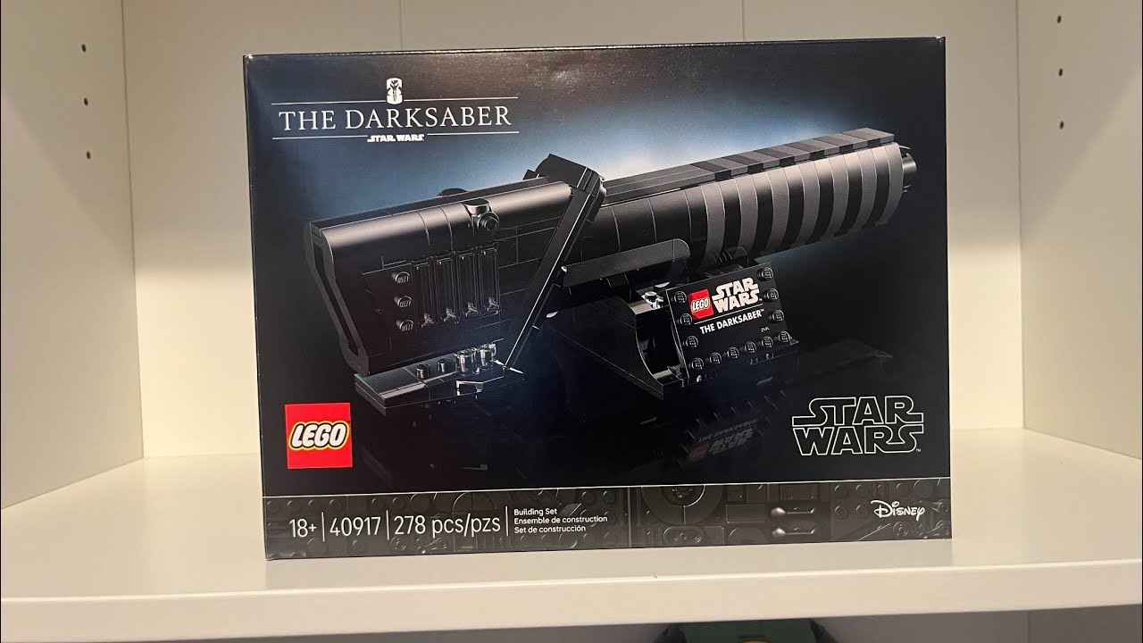 Обзор набора Lego Star Wars The Darksaber (40917)