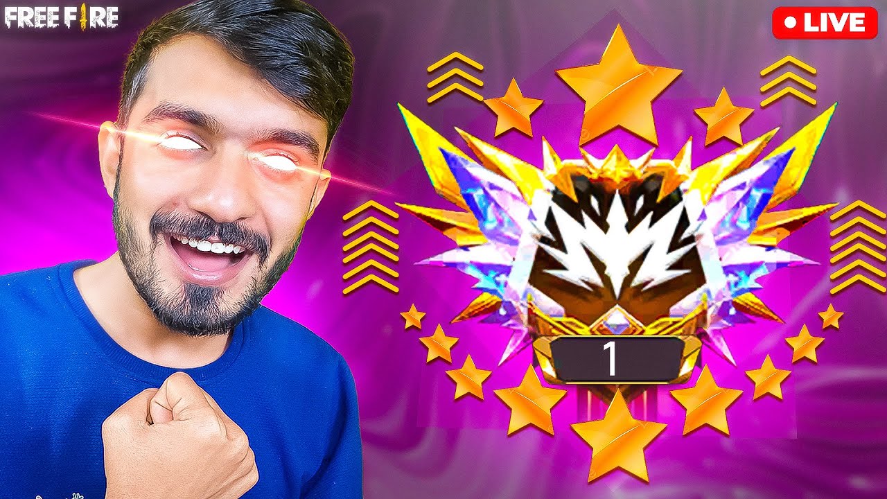 Grandmaster Rank Push For Top 1 | Phone Player | Free Fire Live #playgalaxy