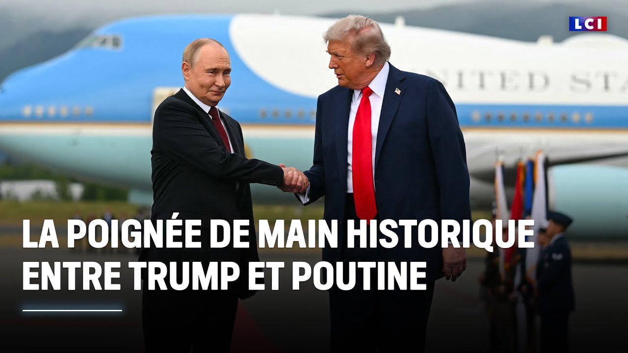 Sommet en Alaska : la poignée de main historique entre Trump et Poutine｜LCI