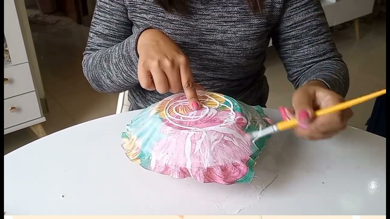 COMO DECORAR UM PRATO USANDO CHITA + DIY DE BRINDE 💐🥰😁