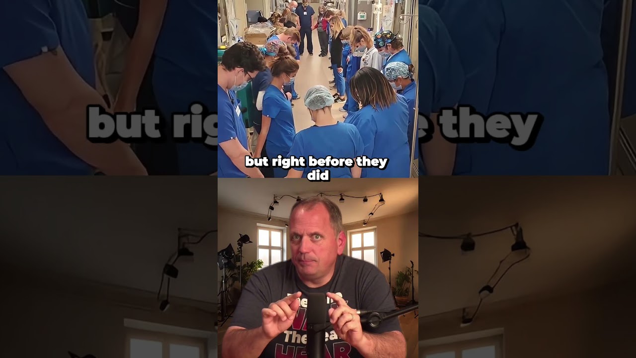 Doctors & nurses prayed right before surgery🙏🏼🥹 #jesus #bible #shorts #heaven #faith #christian #god