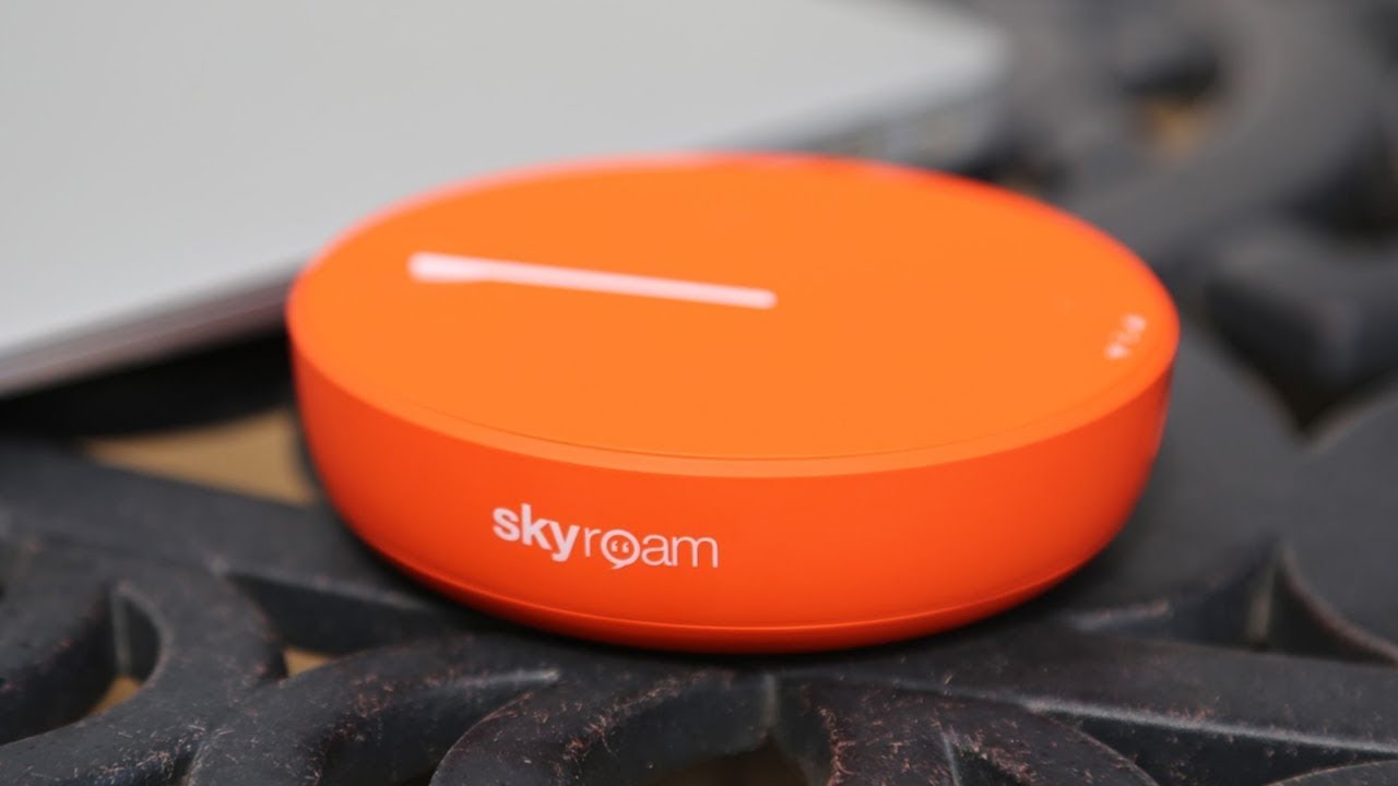 الانترنت الدولي Skyroam كل شيء حولة جهاز واحد لكل العالم