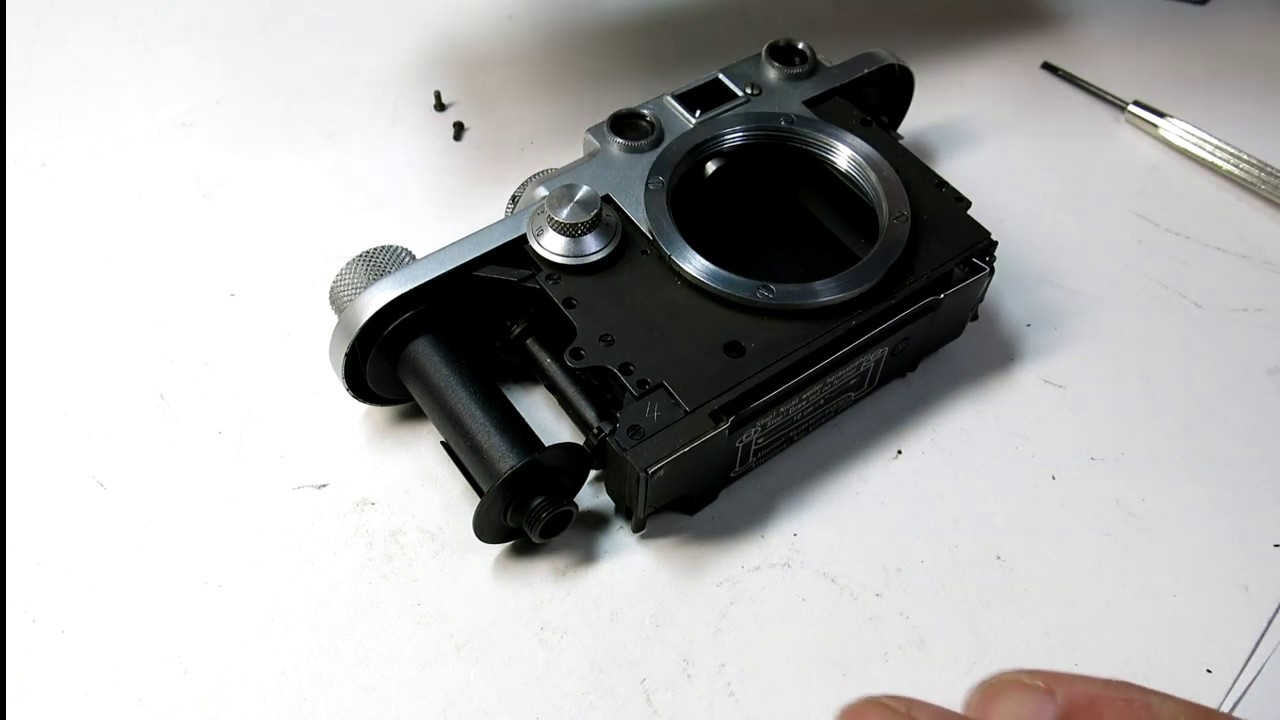 Leica IIIf Slow speed dial Replace Repair スロースピードダイアル交換 nobbysparrow
