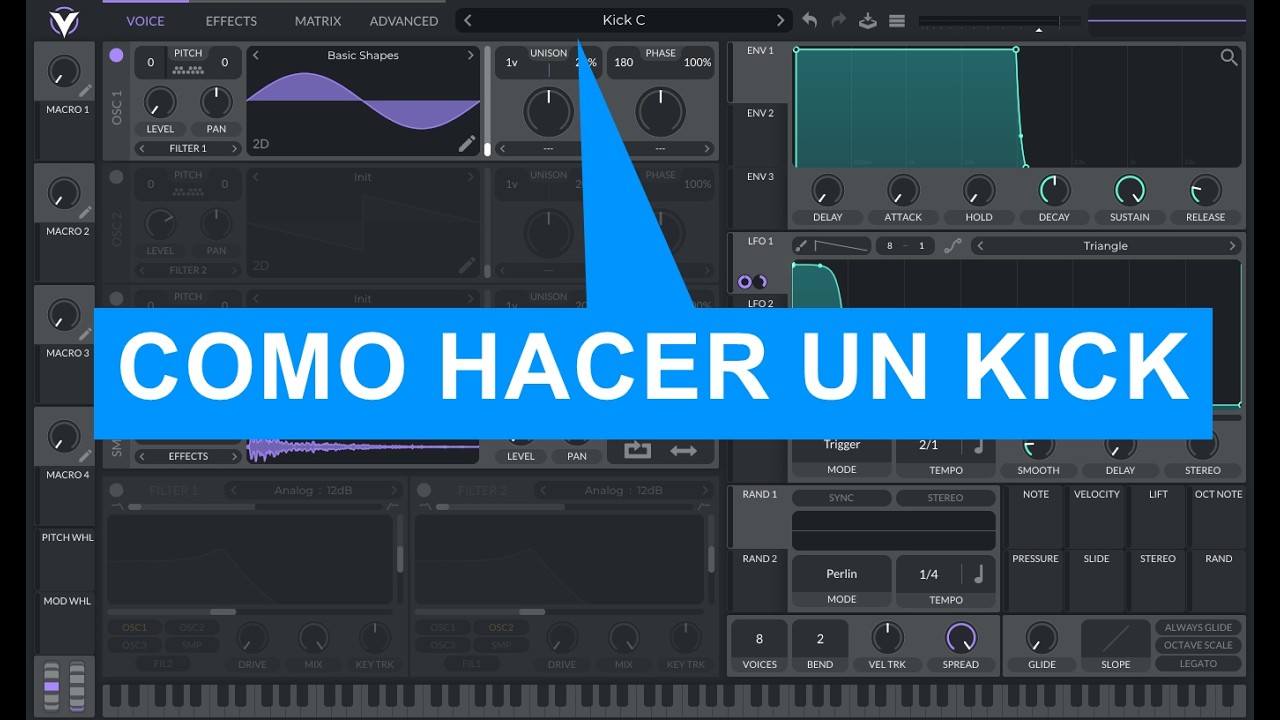 Crea tus propios KICKS en VITAL fácil y rápido ✨🎧