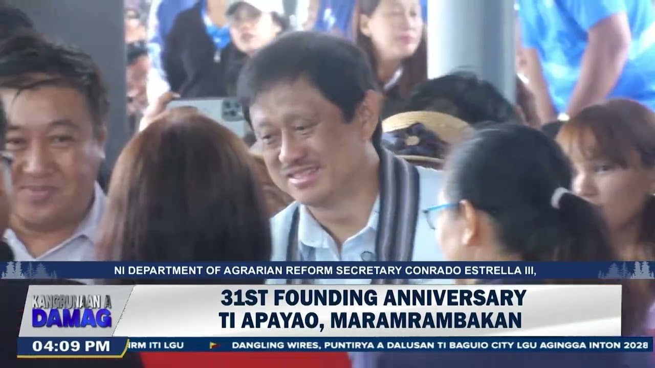 31st Founding Anniversary ti Apayao, maramrambakan