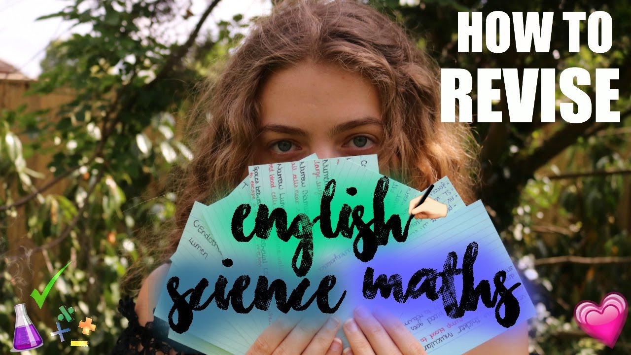 A* Revision Tips - How to Revise English, Maths & Science! HOW I GOT ALL A* AT GCSE