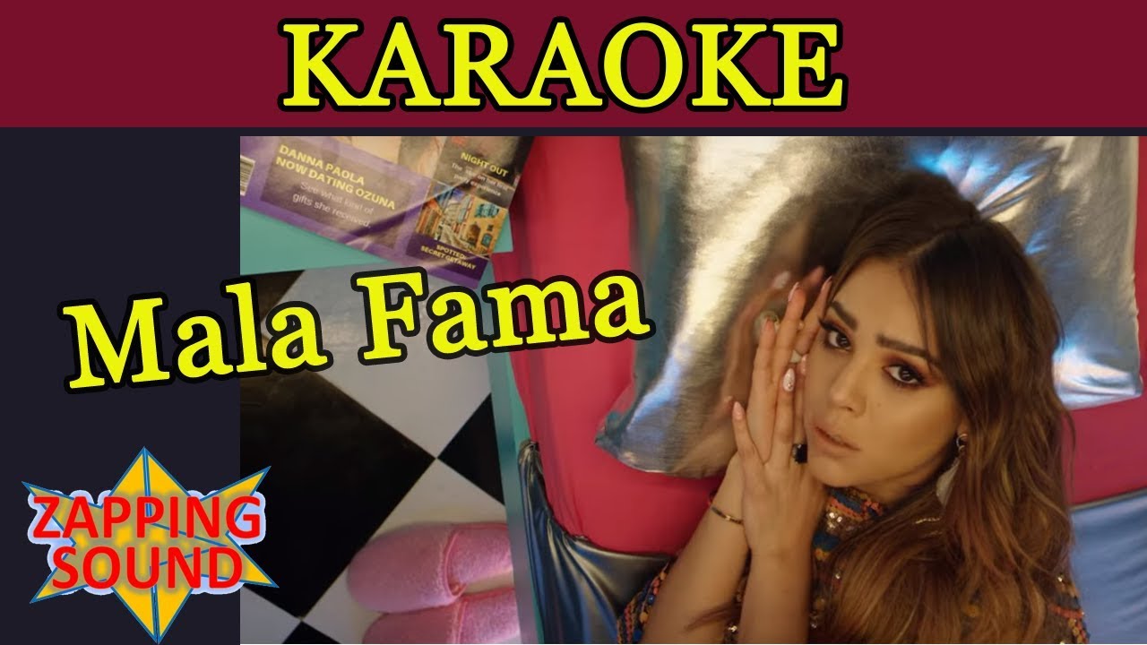 Danna Paola - Mala Fama Karaoke