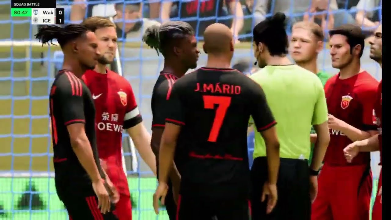 Being bad at Fifa for 21 minutes...