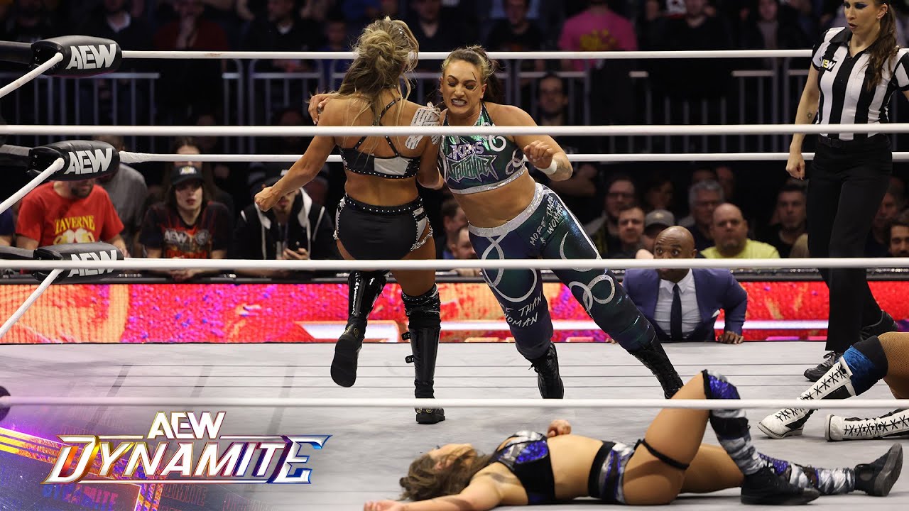 TBS Title 4 Way Eliminator! Statlander vs Nightingale vs Blue vs Jay! | 3/27/24, AEW Dynamite