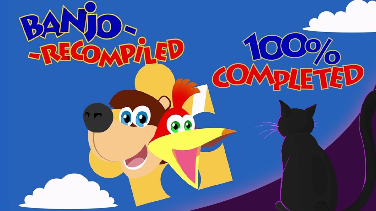 Banjo: Recompiled (Banjo Kazooie Native PC Port) Full Game Longplay 100% Completed - no commentary