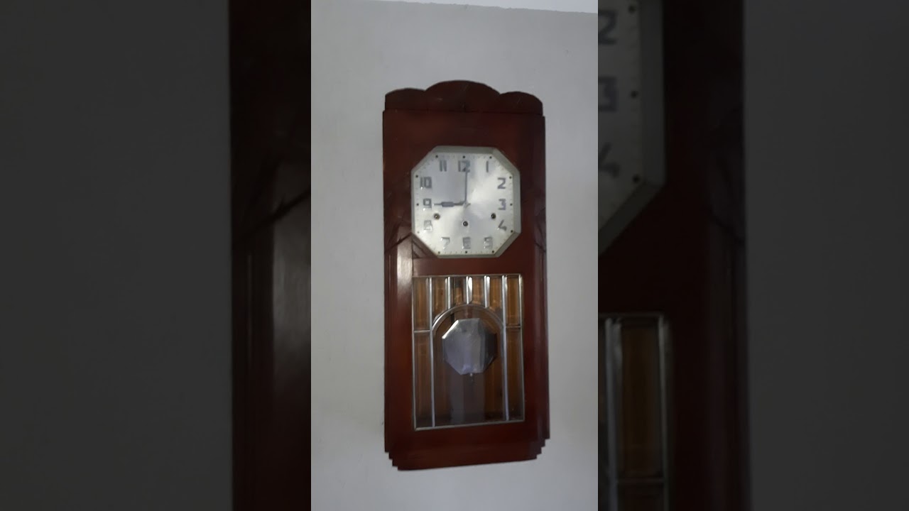German Kienzle Westminster chime wall clock