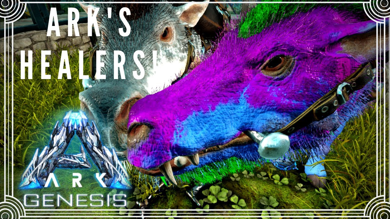 ARK'S HEALERS! Taming Daeodons to Tackle Tough Missions Solo - Ark: Genesis (E10)