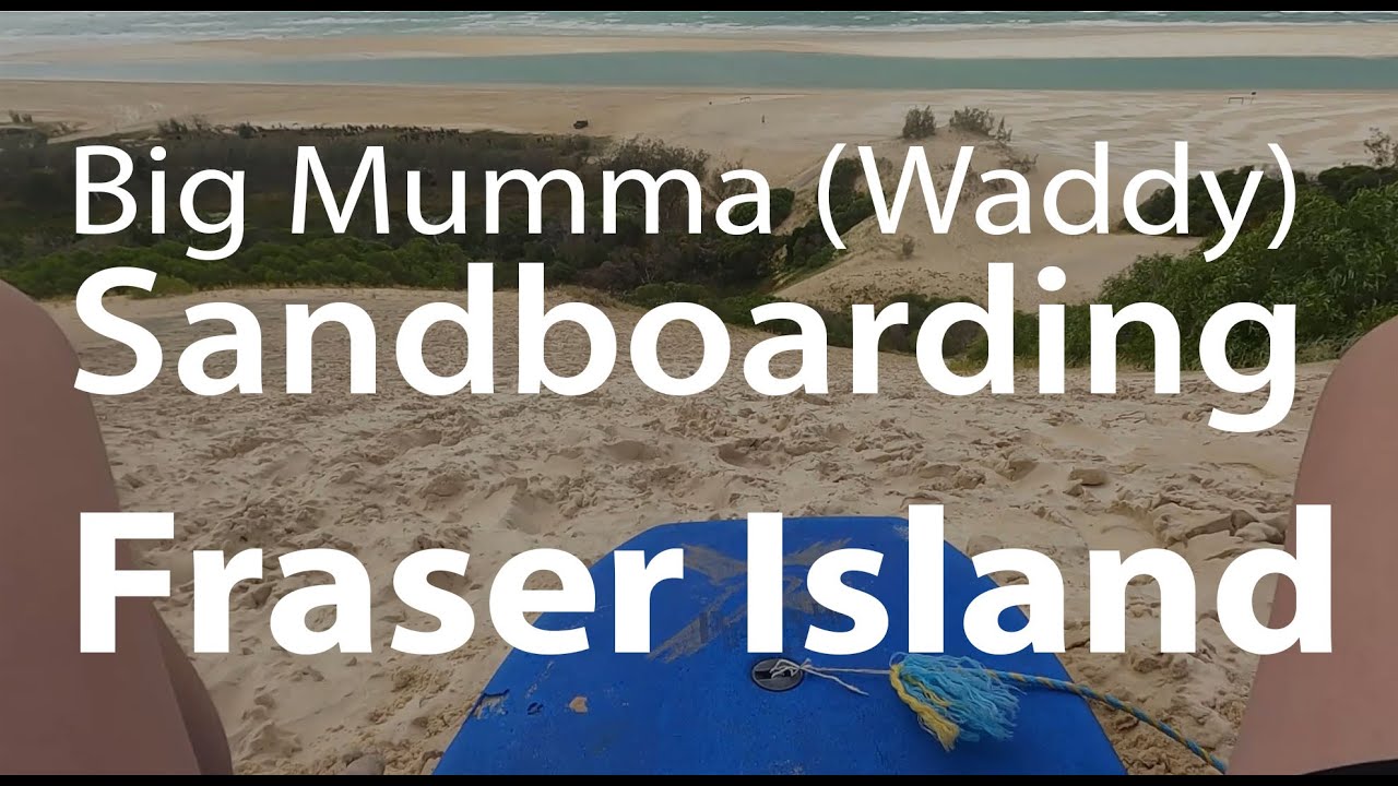 Driving to Big Mumma Waddy Point - Sandboarding on Fraser Island | All About Fraser