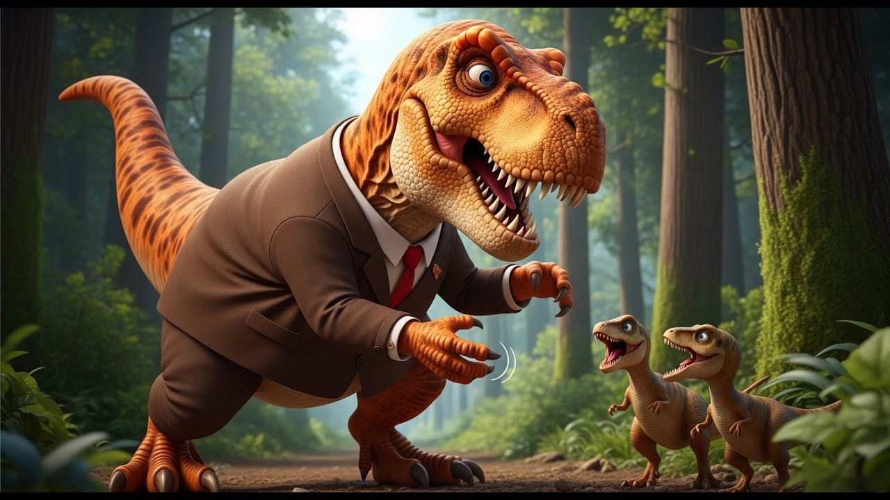 Fun With The Friendly Handshakes Of Prehistoric Dinosaurs