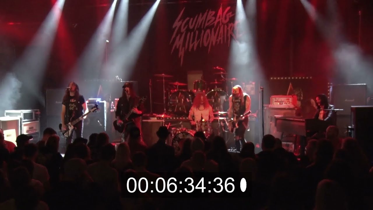 SCUMBAG MILLIONAIRE - Pustervik, Gothenburg, Sweden November 2021 (Master)