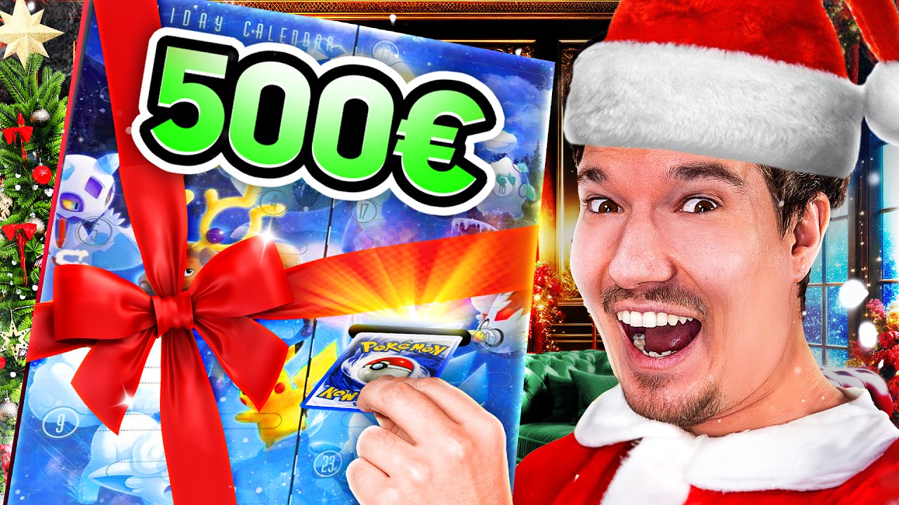 50€ VS 500€ Pokémon Adventskalender!