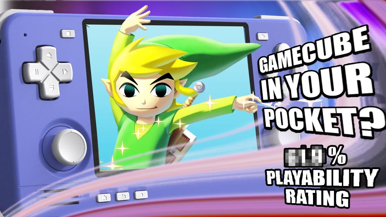 We tried Gamecube Games on the Retroid Pocket 2S