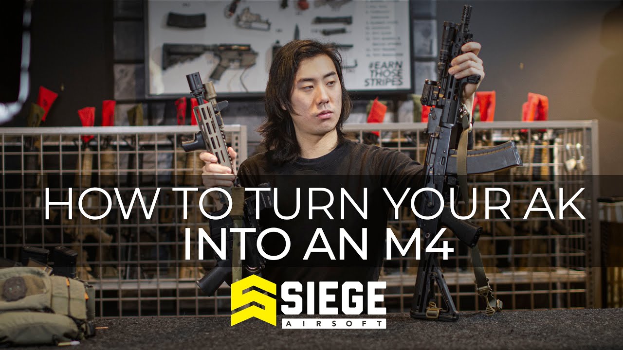 Kit Critical: How to turn your AK into an M4. Set jimmies to full rustle.