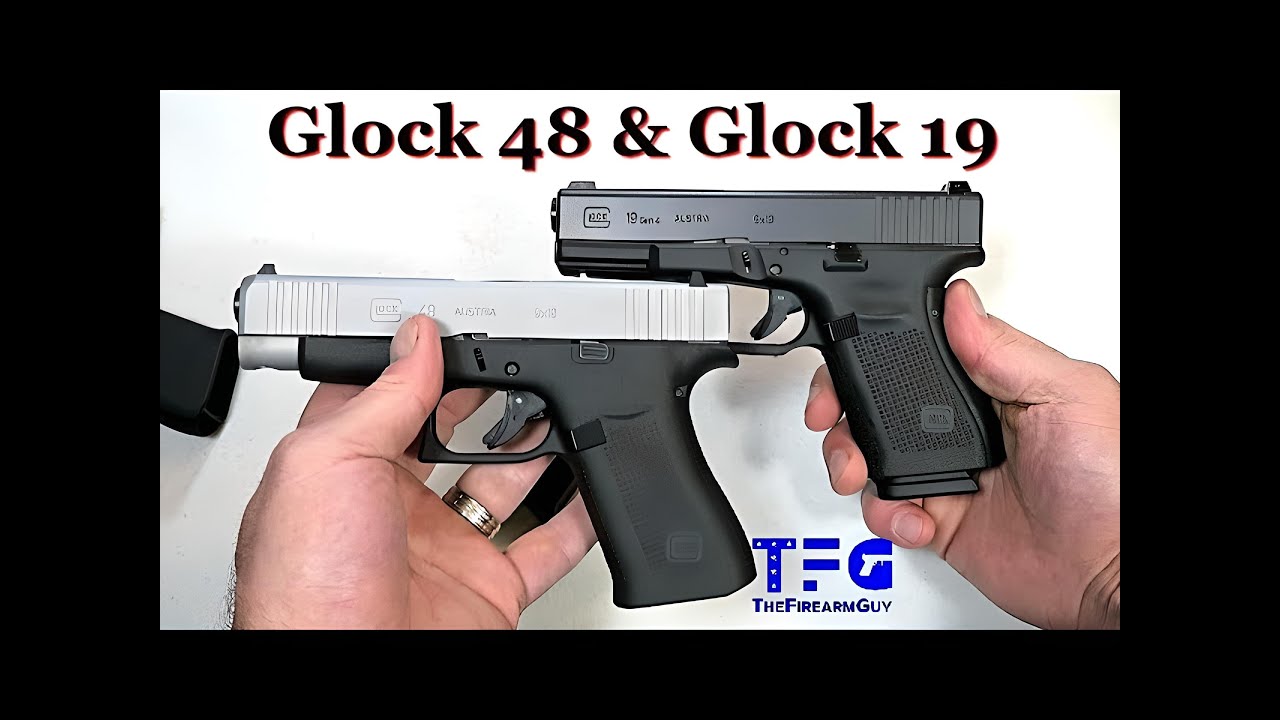 Reseña de la Glock 48 y Comparación con la Glock 19 - TheFireArmGuy
