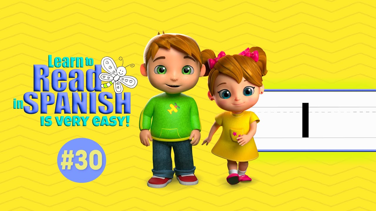 Learning to read in Spanish!... It's very easy! / Lesson #30 - Letter / Consonant: "L l"