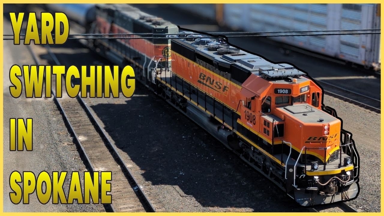 Rail Switching, Train Reroutes, & More In Spokane Valley!