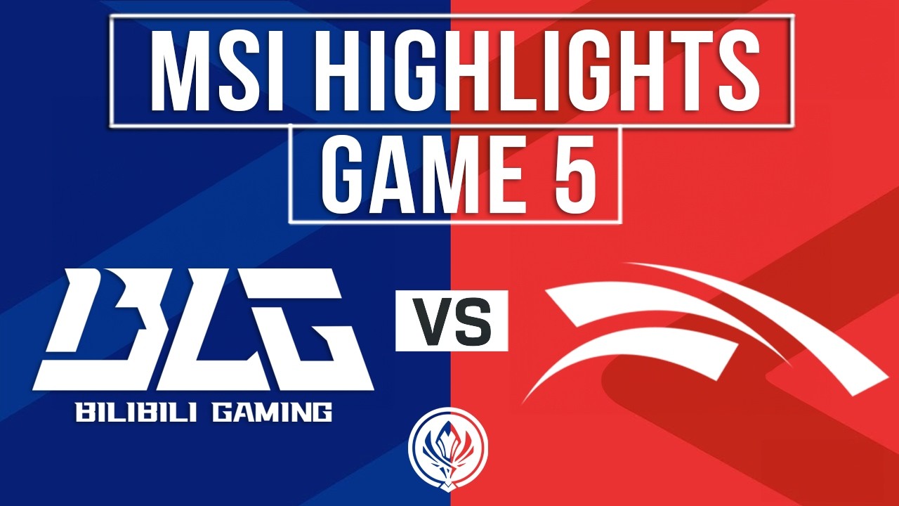 BLG против HLE: лучшие моменты 5-й игры | Гранд-финал MSI 2026 | Bilibili Gaming против Hanwha Li...