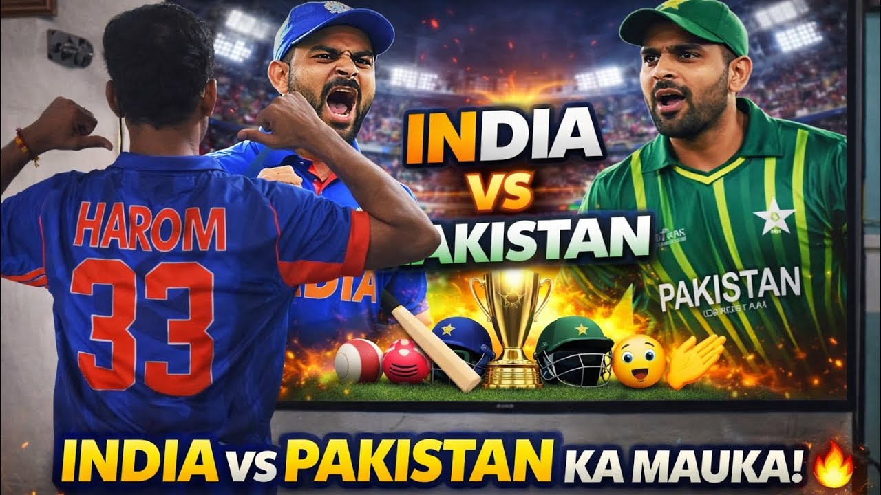 India vs Pakistan Match Vlog | Hardik 33 Jersey 🔥