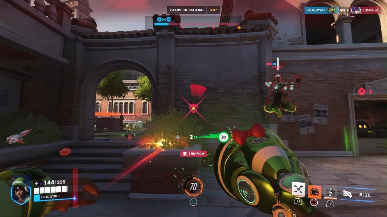 Overwatch Kerropi Lucio gameplay