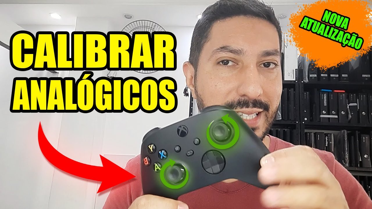 Como calibrar o analógico (stick) do controle Xbox usando o console ou PC